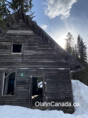 Cody station house Station house Cody in the sun #olafincanada #britishcolumbia #discoverbc #abandonedbc #cody #stationhouse