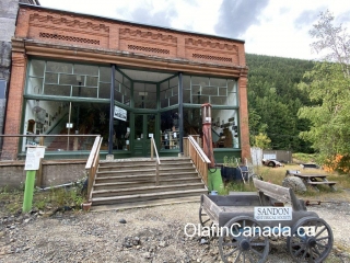 Sandon museum Sandon museum from the historical society in Sandon #olafincanada #britishcolumbia #discoverbc #abandonedbc #sandon