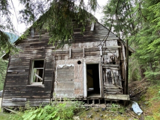 Station house from the back Station house in Cody, seen from the back #olafincanada #britishcolumbia #discoverbc #abandonedbc #cody