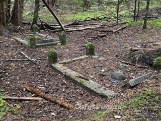 Graveyard Anyox Abandoned graveyard in Anyox with concrete helmet from WW1 #olafincanada #britishcolumbia #discoverbc #abandonedbc #anyox #graveyard