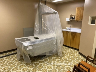 Radiology room Radiology and X-ray room in Kitsault #olafincanada #britishcolumbia #discoverbc #abandonedbc #kitsault #hospital