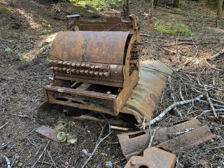 Cash register in Red Light district Cash register in the Red Light district of Anyox #olafincanada #britishcolumbia #discoverbc #abandonedbc #anyox