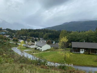 Room with a view View from the guest house overlooking Kitsault #olafincanada #britishcolumbia #discoverbc #abandonedbc #kitsault