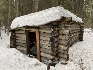 Log cabin in the woods Old log cabin in the woods near West Kelowna #olafincanada #britishcolumbia #discoverbc #abandonedbc #westkelowna #cabin
