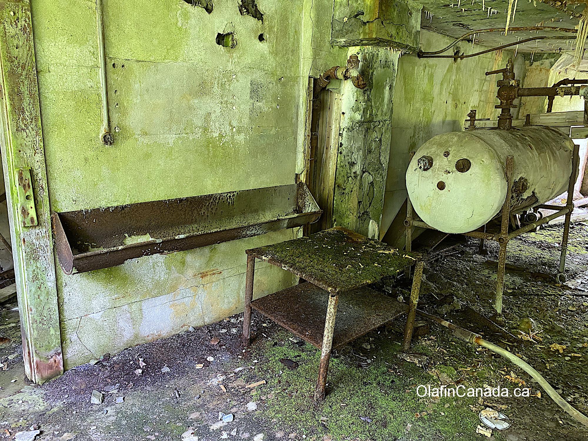 Abandoned washroom in the mess #olafincanada #britishcolumbia #discoverbc #abandonedbc #anyox