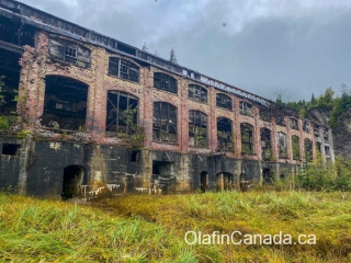 Powerhouse No. 1 Powerhouse provided electricity for the smelter, machine shops and other mining operations, as well as the town #olafincanada #britishcolumbia #discoverbc #abandonedbc #anyox #powerhouse