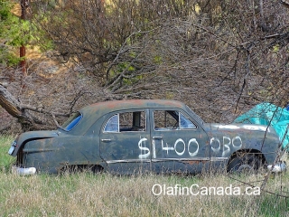 Car for sale Car for sale near Grand Forks BC #olafincanada #britishcolumbia #discoverbc #abandonedbc #grandforks #car