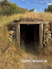Root cellar Root cellar near the homestead at the Pothole Ranch #olafincanada #britishcolumbia #discoverbc #abandonedbc #chilcotin #farwellcanyon #potholeranch #homestead