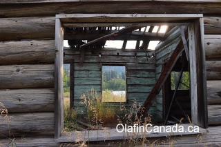 Barn at the Pothole Ranch See through at the barn at the Pothole Ranch in the Farwell Canyon #olafincanada #britishcolumbia #discoverbc #abandonedbc #chilcotin #farwellcanyon #potholeranch #homestead