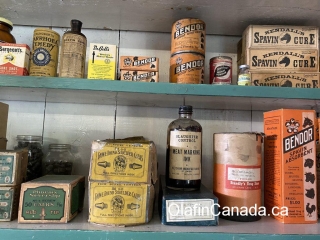 Animal pharma products Animal pharma products at the General Store in 153 Mile House #olafincanada #britishcolumbia #discoverbc #abandonedbc #153milehouse #generalstore #backintime
