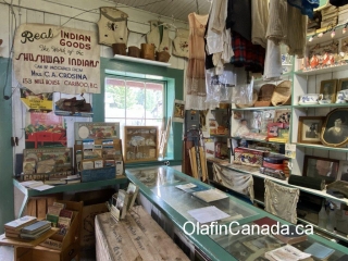 Counter General Store in 153 Mile House #olafincanada #britishcolumbia #discoverbc #abandonedbc #153milehouse #generalstore #backintime