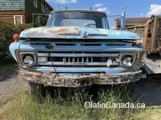 Mercury truck Mercury truck in Riske Creek BC #olafincanada #britishcolumbia #discoverbc #abandonedbc #cariboo #riskecreek #truck